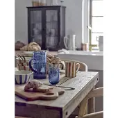 Bloomingville Tabby Kande, Blå, Glas