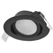 Osram HOMELIGHTING 4058075853836 Tak-spotlights, LED-downlight LED LED fast installerad Svart