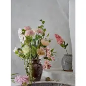 Bloomingville hortensia-stjälkar, rosa, konstgjorda blommor