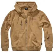 Brandit Tactical Sweatshirt Med Dragkedja