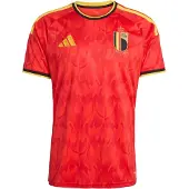 Adidas Belgium 26/27 Hemma T-shirt Med Korta ärmar