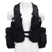 101 Inc Fostex Tactical Vest (Färg: Svart)