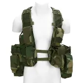 101 Inc Fostex Tactical Vest (Färg: Woodland)