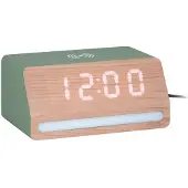 Karlsson väckarklocka Retro with white LED jungle green KA6078GR