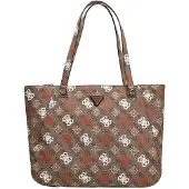 GUESS Shoppingväska 'Eliette' brun / orange / vit