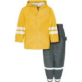 Playshoes Funktionsdräkt gul / basalgrå / off-white