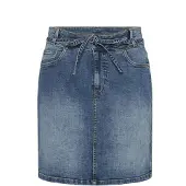 Culture Kjol 'Tali' blå denim