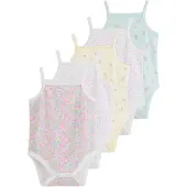 Next Sparkdräkt/body pastellblå / pastellgul / rosa / off-white