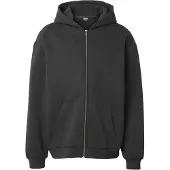 Urban Classics Fluffy Sweatshirt Med Dragkedja