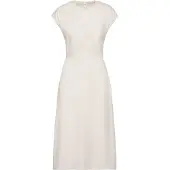 Calvin Klein Soft Lyocell Linen Midi Dress