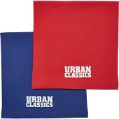 Urban Classics Halsduk blå / röd / vit