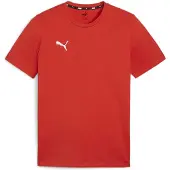 Puma T-Shirt teamGOAL Casuals - Röd/Vit, storlek Medium