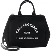 Karl Lagerfeld Handväska svart / vit