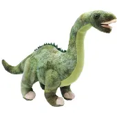 Wild republic Diplodocus Plush, Dinosaur Fyllt Djur, Gåvor till Barn, Dinosauria 17"