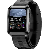 INF Smartwatch med blodtrycksmätare Black