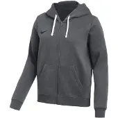 Nike Park 26 Fleece Full Zip Luvtröja - Grå/Svart Dam, storlek XX-Large