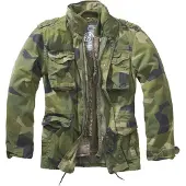 Brandit M65 Giant-Jacka Oliv/Kamouflage 7XL Herrar grøn