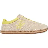 Tommy Hilfiger Woven Logo Embroidery Rope Trainers