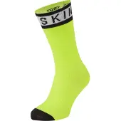 Sealskinz Scoulton, strumpor, neon gul