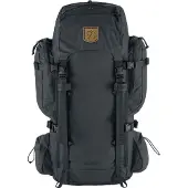 Fjällräven - Trekkingryggsäckar - Kajka 55 M/L Coal Black för UnisexNylon - Svart
