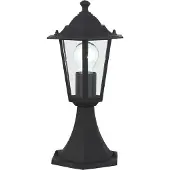 Brilliant CROWN 40284/06 svart pollarbelysning IP44