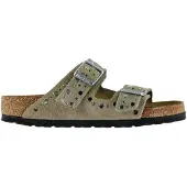 Birkenstock för kvinnor. 1029361 Lädersandaler Arizona Rivets (normal passform) taupe (38), Karta, Före, Ingen, Casual