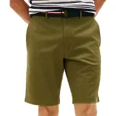 Tommy Hilfiger Denton Slim Straight Belted Chino Shorts