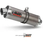 MIVV Ovalt avgassystem med EG-typgodkännande GSF 600 BANDIT 95-04