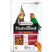 Versele-Laga Nutribird G14 Tropical 1 kg foder för medelstora papegojor