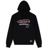 AND1 Sweatshirt bordeaux / svart / vit