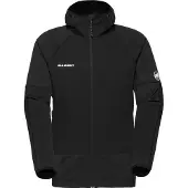 Mammut - Klätterkläder - Massone ML Hooded Jacket Men Black för Unisex - Storlek M - Svart