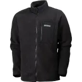 Columbia Men's Jasper Ridge Pebbled Fleece Jacket Black