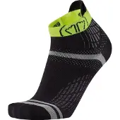 Sidas - Trail running kläder - Run Feel Black/Yellow för Unisex - Storlek 47-49 - Svart