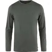 Fjällräven Men's Abisko Wool Long Sleeve Basalt