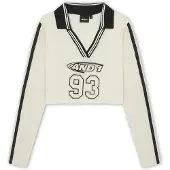 AND1 T-shirt '93 Airtex' ecru / svart
