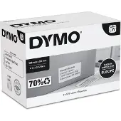 Dymo 102 x 59 mm Vit 1150 st S0947420 Fraktetiketter, Namnskyltsetiketter