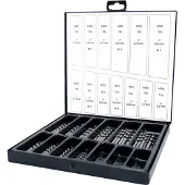 RUKO A214195 HSS Metall-spiralborrset Slipat DIN 338 1 set