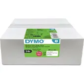 Dymo Etikettrulle 54 x 101 mm Papper Vit 24 rullar (n) Permanent 2223588 Fraktetiketter