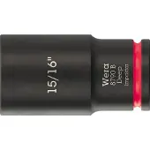 Wera 8790 B Impaktor Deep 05005575001 Ytter-sexkantig Hylsnyckelinsats Låsfunktion 15/16 15/16 3/8