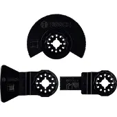 Bosch 2607017324 PMF Multiverktyg Value Pack 3 delar 1 set