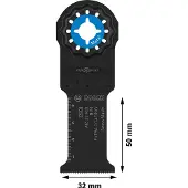 Bosch sågblad AIZ32AIB L: 50 mm metall BIM, 5 st