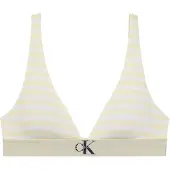 Calvin Klein Triangle Bralette Icon Microfibre Stretch Graphic