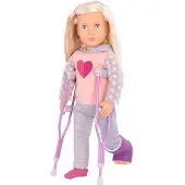 Our Generation Docka - 46 cm - Martha på kryckor - - One Size - Docka