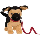 Our Generation Kæledyr - 15 cm - German Shepherd Valp - - One Size - Leksaksdjur
