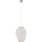 LUCANDE Taklampa , Tovina, dimbara, Vit, Matsal, Tyg / textil, Skandinavisk