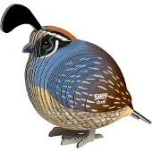 Eugy the Quail - 3D eco-pussel