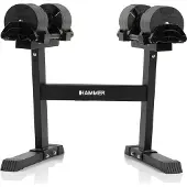 FINNLO Smartlock-hantelset Med Ställ 64kg