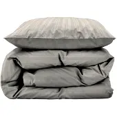 Södahl Påslakanset 140x200 cm - 100% damastvävd bomullssatin - Noble - Beige
