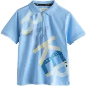 Ted Baker T-shirt rökblå / gentiana / ljusblå / off-white