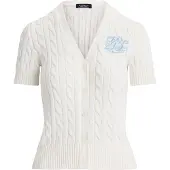 Ralph Lauren Kofta himmelsblå / vit